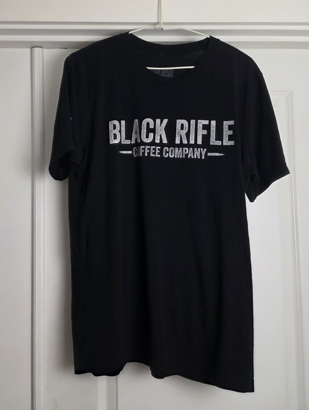 Black Rifle Coffee Company Men’s Black Logo T-Shirt Large